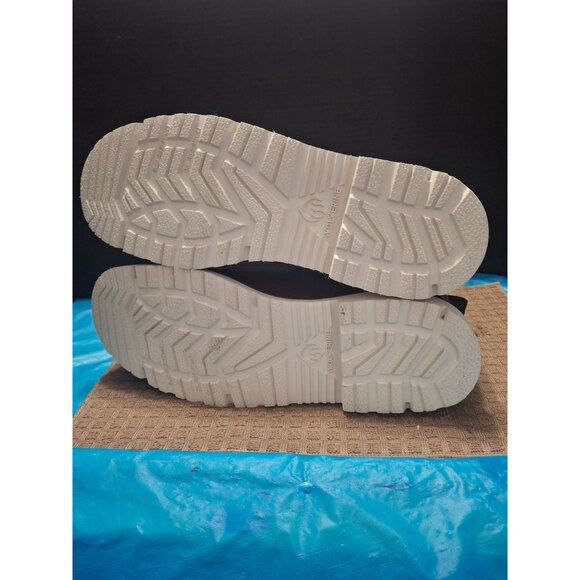 New Wolverine Mens Leather Work Boots Size 13M Brown - Picture 7 of 9